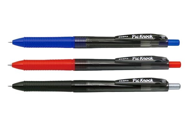 Bút Bi Gel Bấm Zebra Picknock